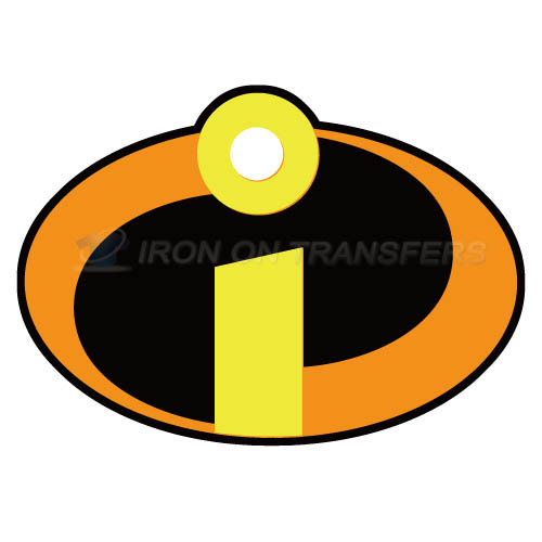The Incredibles Iron-on Stickers (Heat Transfers)NO.3458